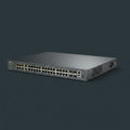 TP-Link Omada SG5452XMPP 48-port Gigabit PoE++ managed rackmount network switch with 4 SFP+ ports.