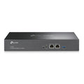 TP-Link Omada OC300 Hardware Controller in a dark metal chassis on a white studio background.